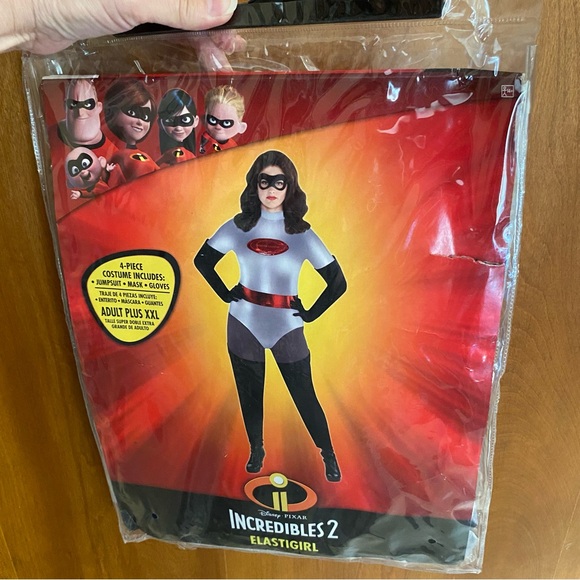 Incredibles 2 Elastigirl Disney Pixar Halloween Costume New - Picture 1 of 8
